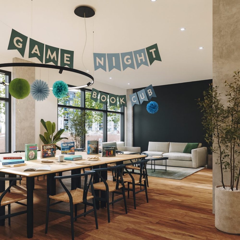 célébrer dans la salle de réception